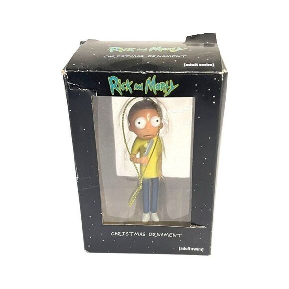 Rick and Morty Christmas Ornament Morty Smith Adult Swim by Kurt S Adler Vintage - Picture 7 of 11